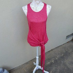 The Fifth Label Red Discovery Tie Tank Top